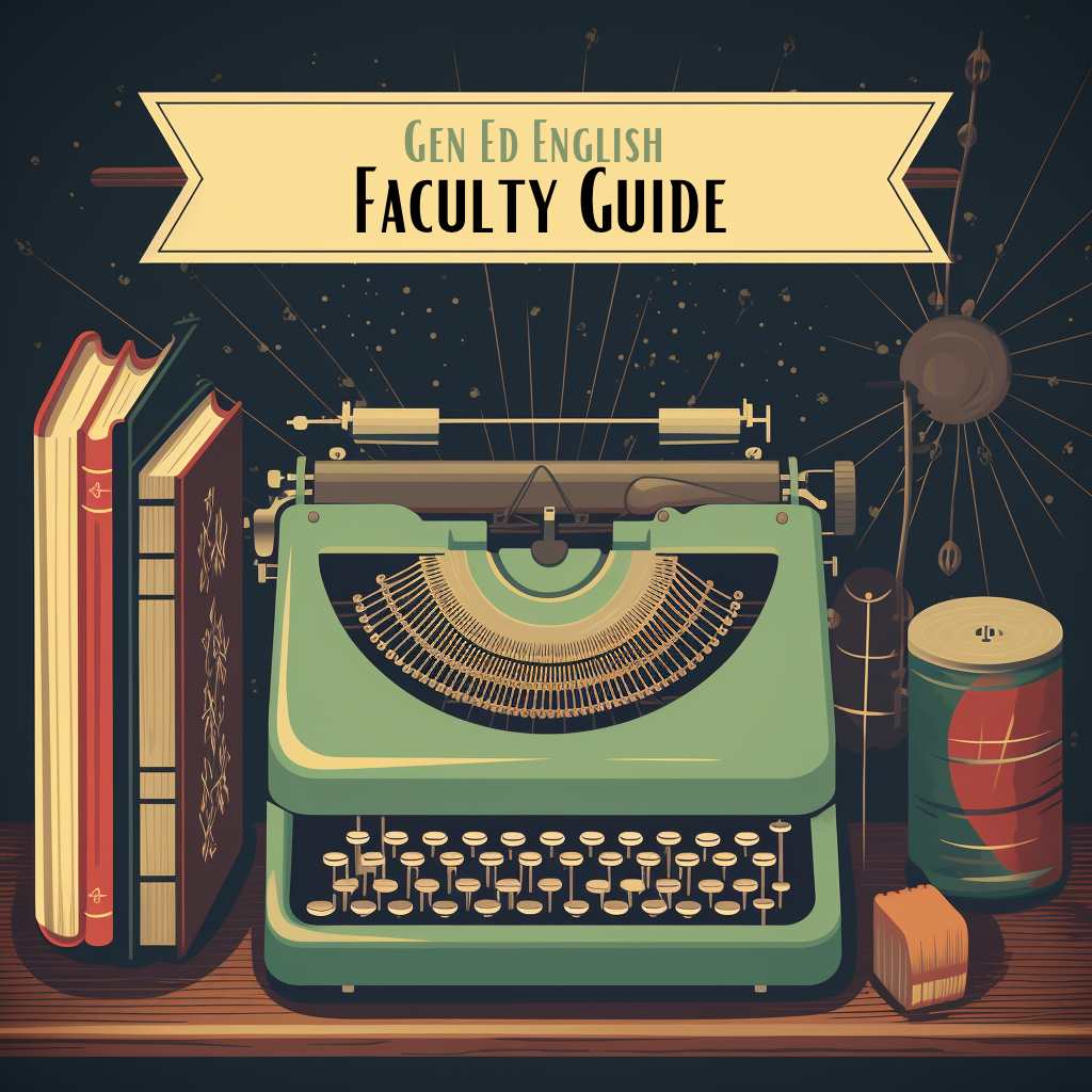 Cover image for GenEd English Faculty Guide