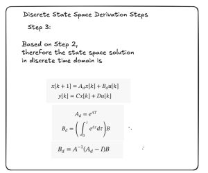 Step 3 of the conversion of continuous state space to discrete state space.