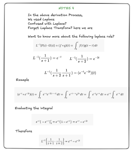 Fourth note for the conversion of continuous state space to discrete state space.