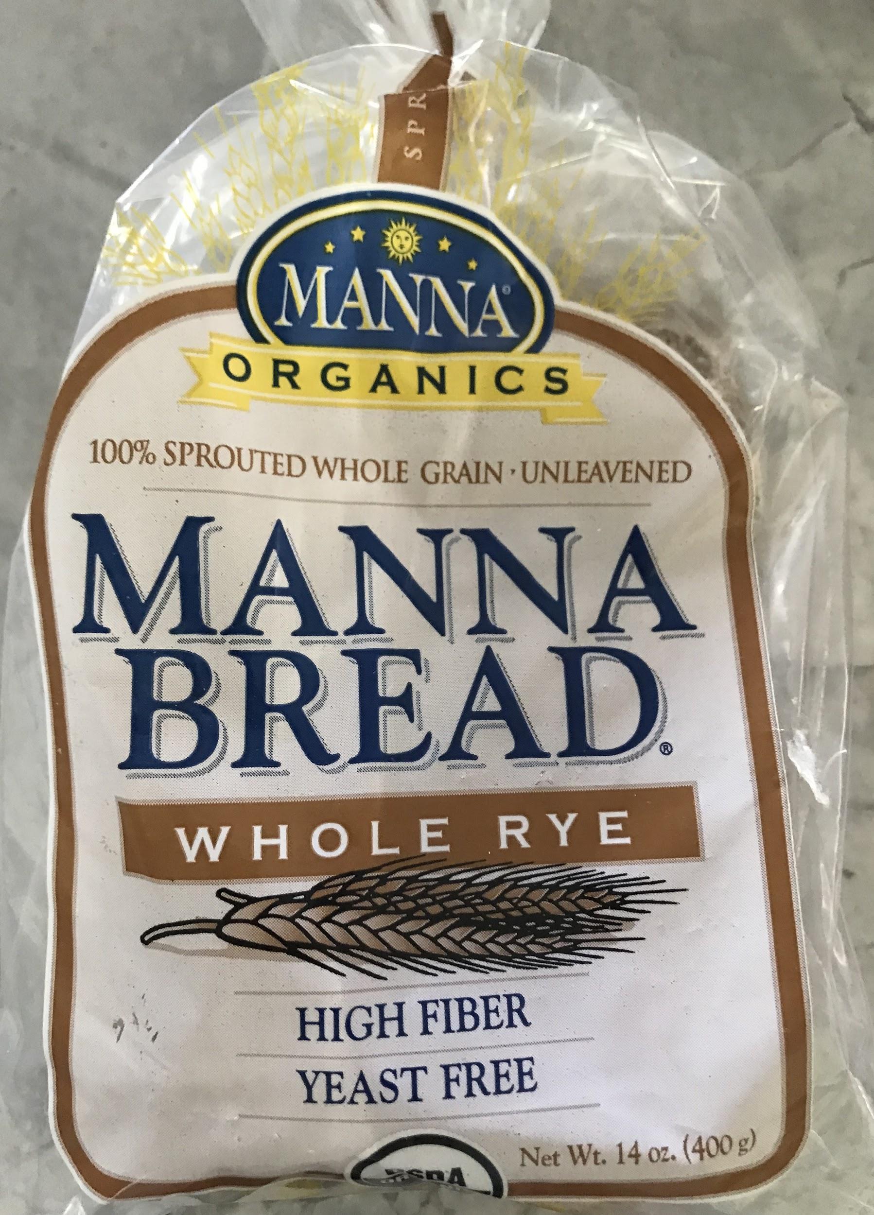 A picture of 100% sprouted whole grain-unleavened Manna Bread.