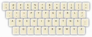 image of Dvorak keyboard