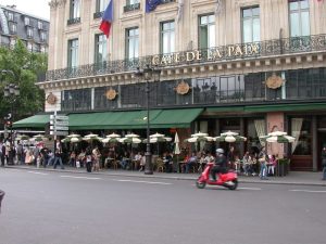 image of café in Paris