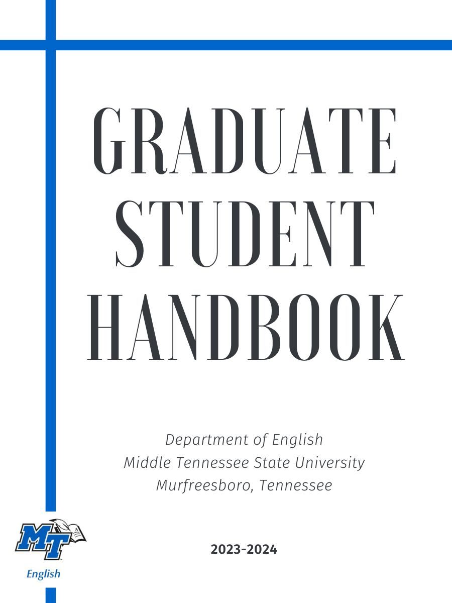 Cover image for MTSU Graduate Student Handbook